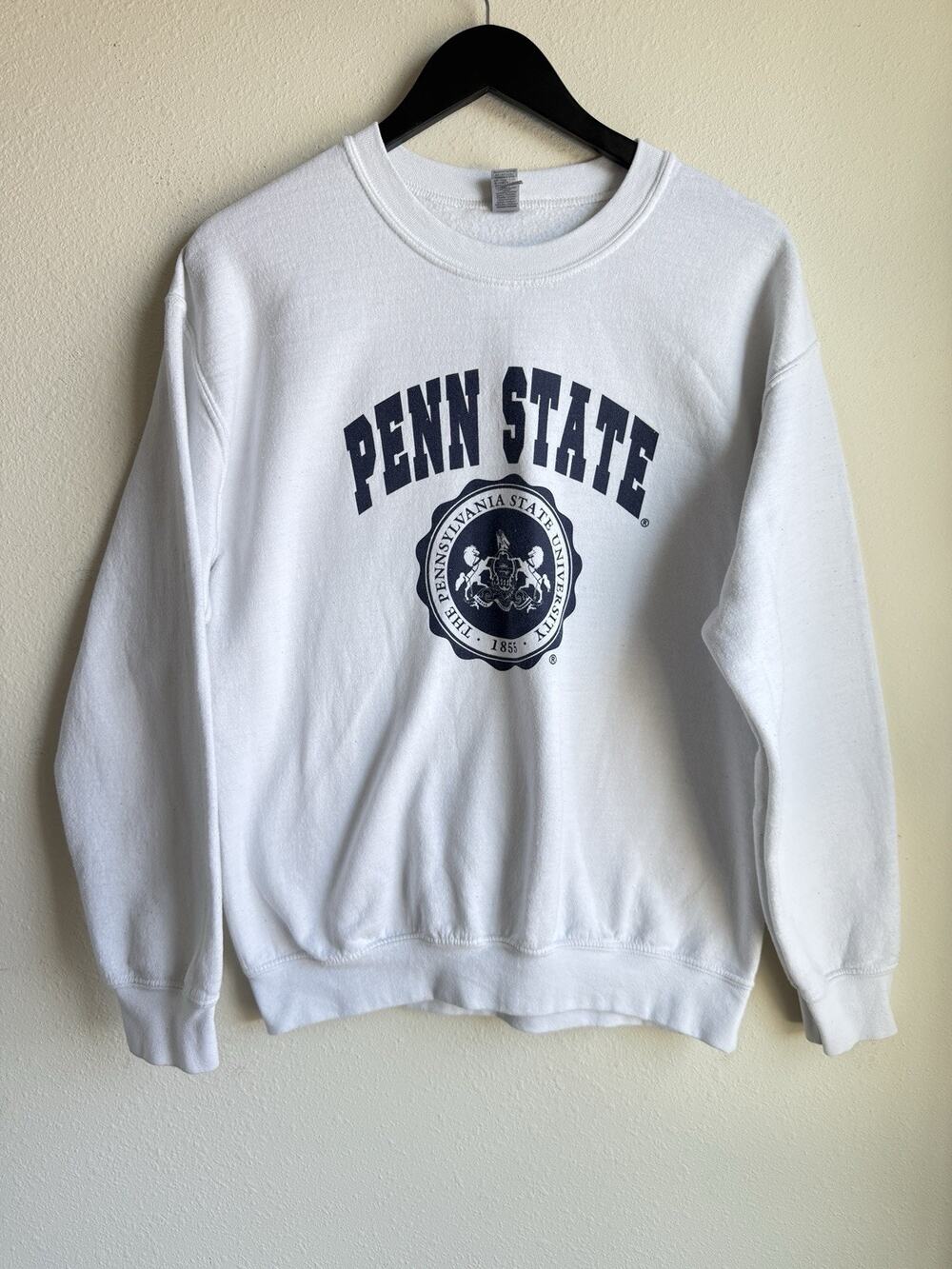 Penn State University Sweatshirt Small White Pullover